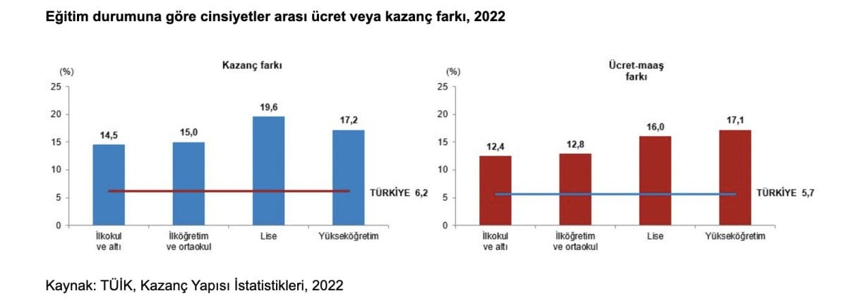 1710040219 224 Turkiyede kadinlar erkeklerden daha az kazaniyor En buyuk fark universite