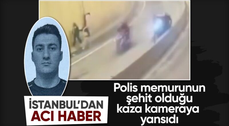 1711163248 Istanbul Sislide kaza yapan motosikletli polis sehit oldu