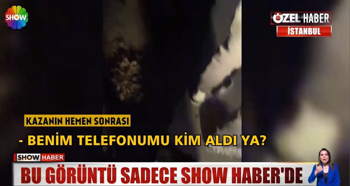 Turkiyenin konustugu kazada olay yerinden yeni goruntu