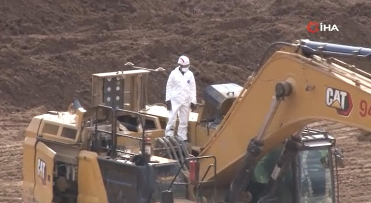 Erzincandaki maden faciasinda kaybolan iscilerden birinin cenazesine ulasildi