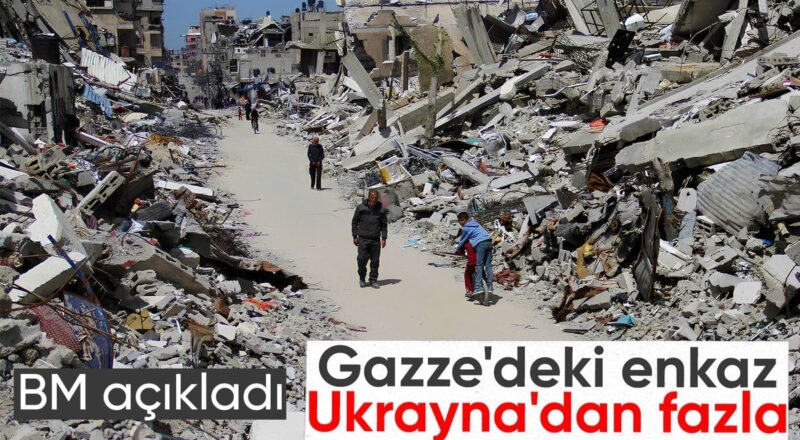 1714662419 Gazzedeki enkaz ve moloz Ukraynadakinden fazla